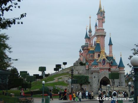 Postcard Cinderellas castle