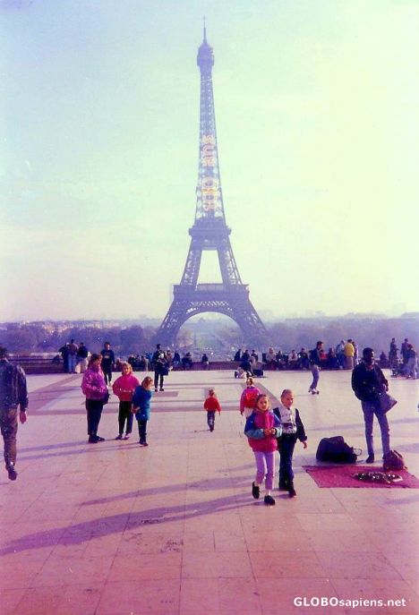 Postcard Le Tour Eiffel's birthday