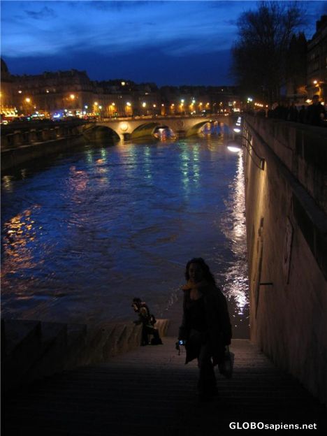 Postcard The Seine