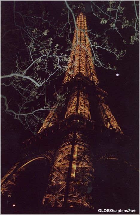 Postcard Le Tour de Eiffel