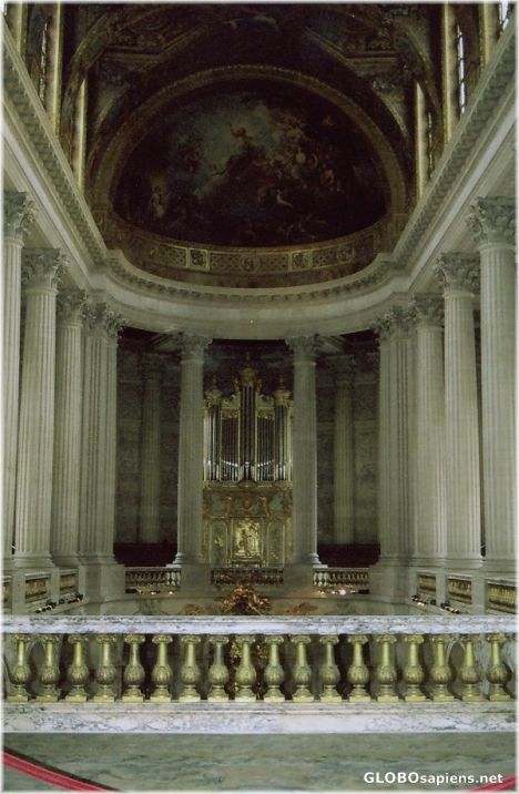 Postcard Royal Chapel - Versaille