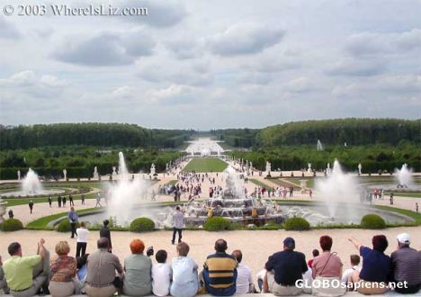 Postcard Fountains, Versailles