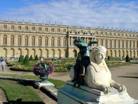 Postcard Versailles Castle