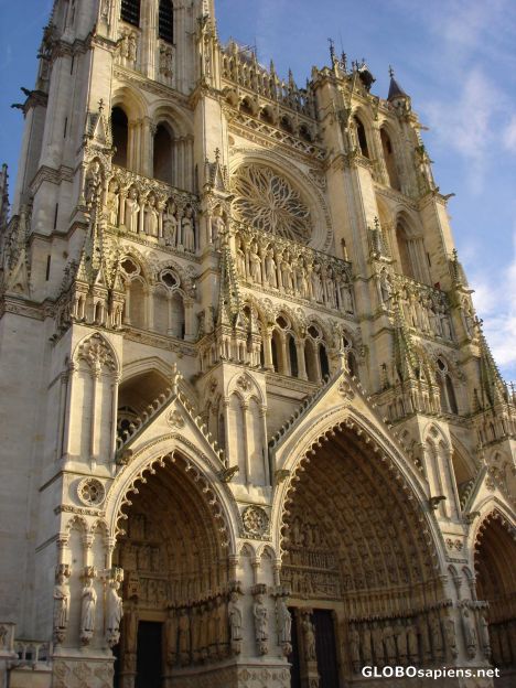 Postcard La cathédrale Notre-Dame d'Amiens