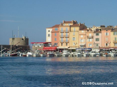 Postcard St-Tropez Harbour