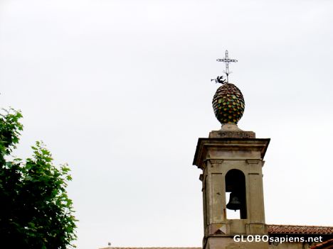 Postcard Eglise Santa-Maria - bell towers