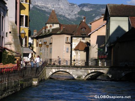 Postcard Annecy Venice of the alps