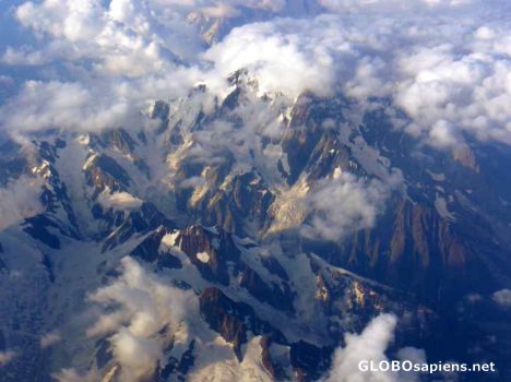 Postcard Mont Blanc 2