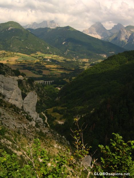 Postcard View from Col de Grimone