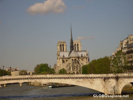 Postcard Paris-Notre Dame