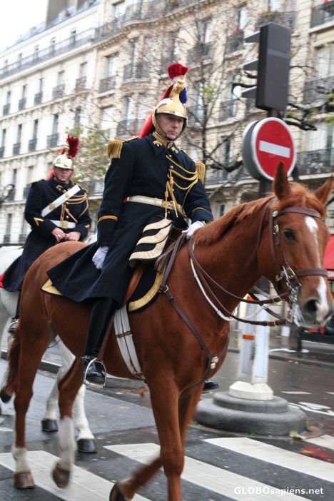 Postcard Gendarmerie march