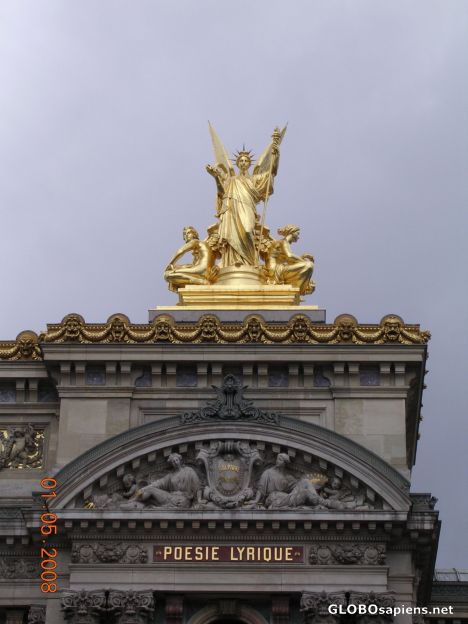 Postcard The Palais Garnier
