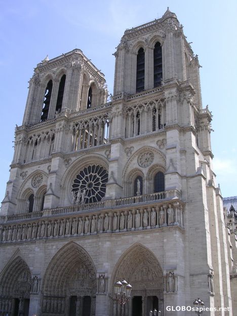 Postcard Notre Dame de Paris 2