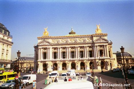 Postcard THE Opera house - Phantom of the Opera