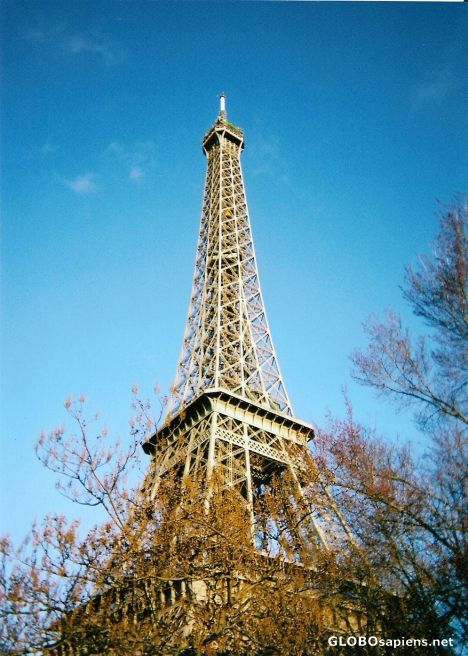 Postcard Eiffel Tower