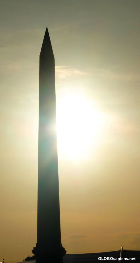 Postcard The obelisk from Luxor -
