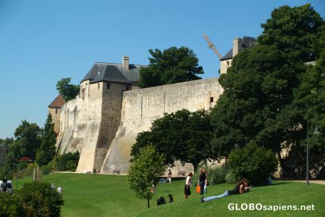 Postcard Caen - William the Conqueror's castle