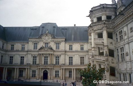 Postcard Château de Blois