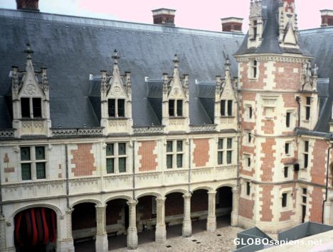 Postcard Château de Blois 2