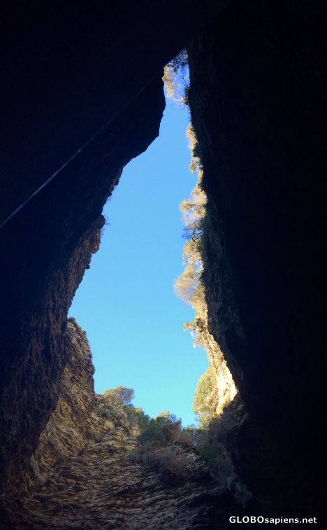Postcard Grottes de Bonifacio