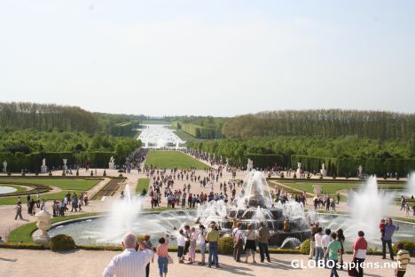 Postcard Gardens of Versailles
