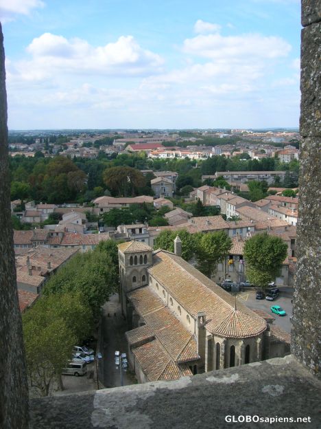 Postcard New Carcassonne