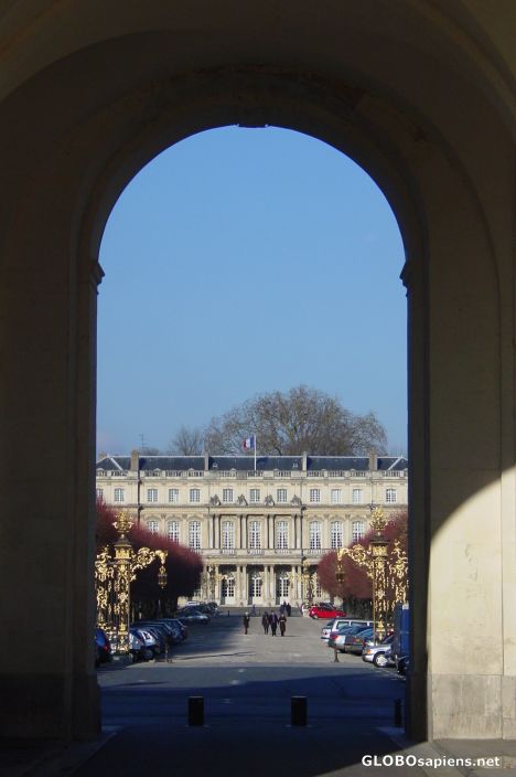 Postcard View from Archway - Place Stanislas