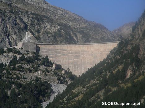 Postcard Cap de Long Dam