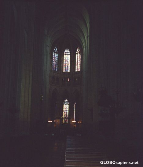 Postcard Nantes Cathedral