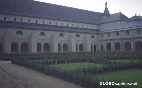 Postcard Fontevraud Abbey
