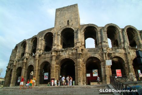 Postcard Arles (FR) - the amphitheatre