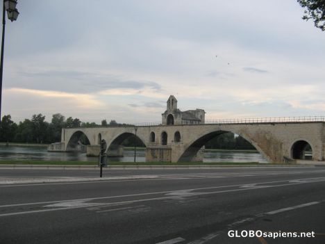 Postcard Pont d'Avignon