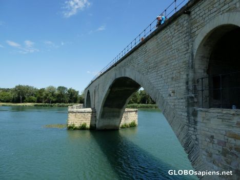 Postcard Avignon Bridge