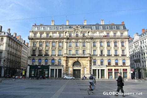 Postcard Lyon - Place des Terreaux