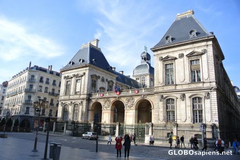 Postcard Lyon - City Hall