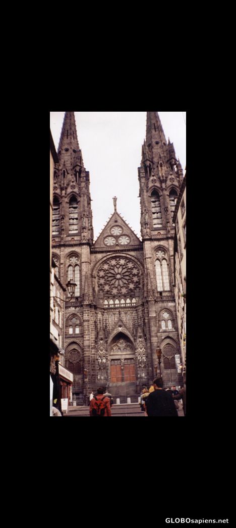 Postcard Cathedral, Clermont-Ferrand