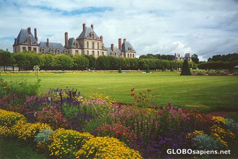 Postcard Fontainebleau