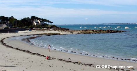 Postcard Sun, Sea, Sand, Brittany