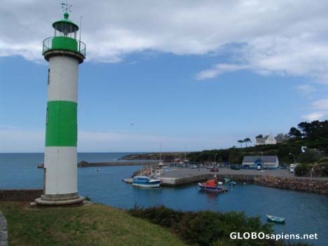 Postcard Lighthouse, Doelan, Brittany