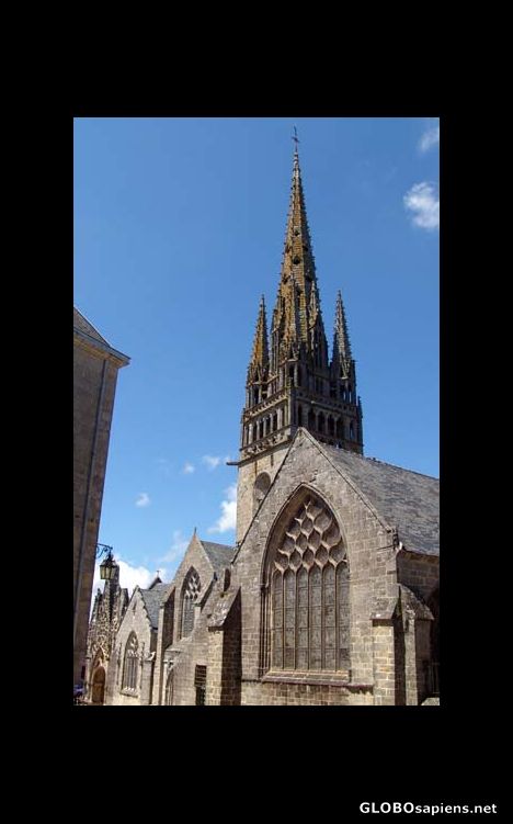 Postcard Notre-Dame-de-Ruscudon  Church