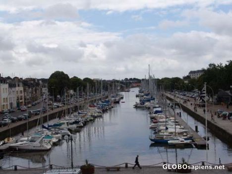 Postcard View from Le Marina Hotel, Vannes
