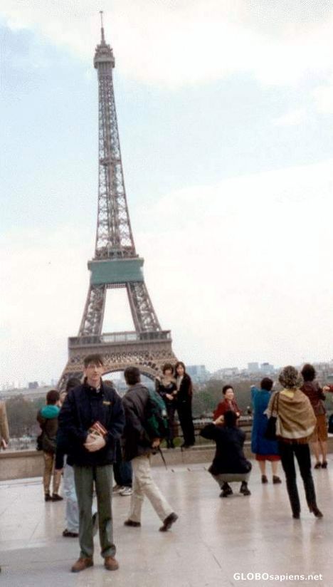 Postcard Edward in Paris