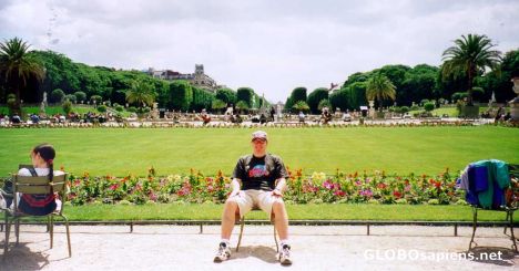 Postcard Jardin de Luxambourg