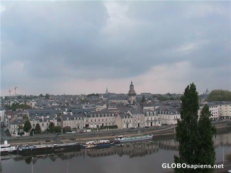 Postcard View of Angers from the Castle