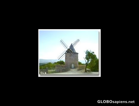 Postcard Goult - Typical windmill