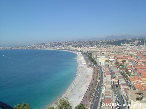 Postcard Nice & le Baie des Anges