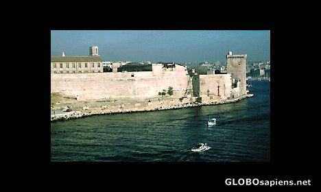 Postcard Marseille - St-Nicolas Fort