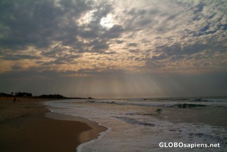 Postcard Kotu (GM) - clouds preventing sunset