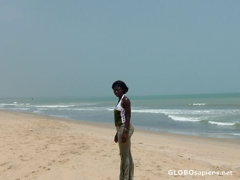 Postcard Anna at Kololi beach