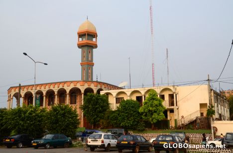 Postcard Libreville (GA) - a small mosque